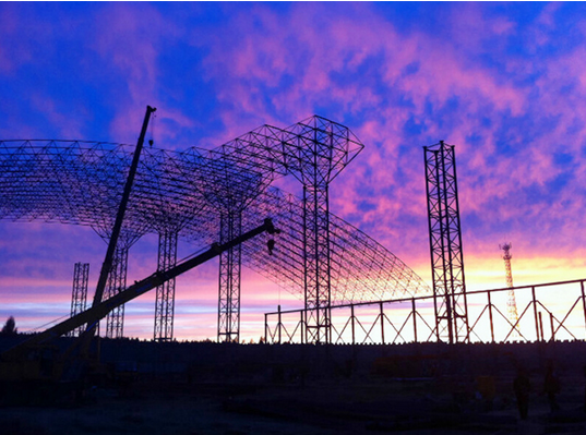 泊头网架工程结构